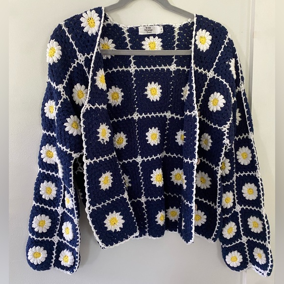 Wild Orange Tree Handmade Crochet Cardigan - Picture 8 of 8